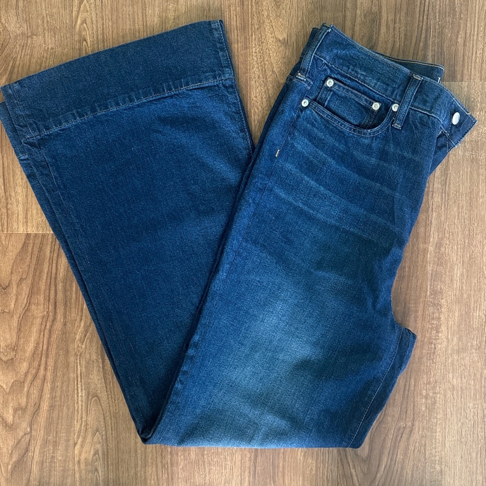 J. Crew Indigo Denim Trousers